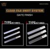 Infini Model ICT0001 Glass File Set (Small) 3 Piece Tool for Plastic Models