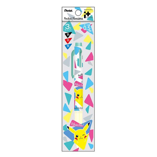 Showa Note 422729001 Eye Plus 3 Color Set, Pokemon A Pattern