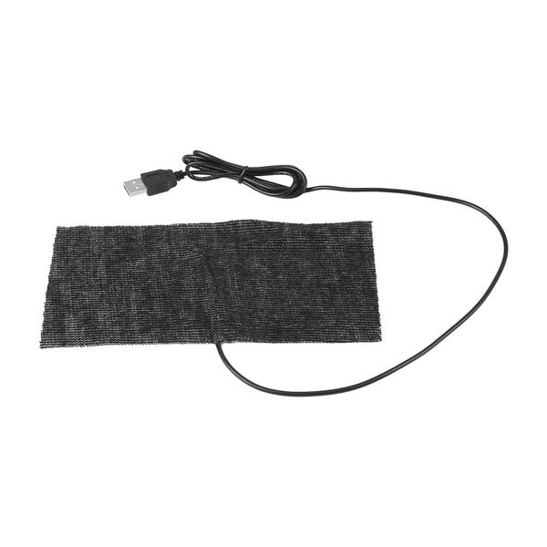 Electric Heating Pad USB Carbon Fiber Heating Mat Warm Blanket 35-45 Degrees Black Electric Heat Pad 5V for Warm Shoulder Back Pain Cramps Relief