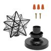 Durable Moravian Star Flush Mount Ceiling Light Lamp Glass Lighting Fixture NEW