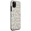 iPhone 11 Pro Black & Cream Butterfly Meadow Botanical Wildflower Pattern Case