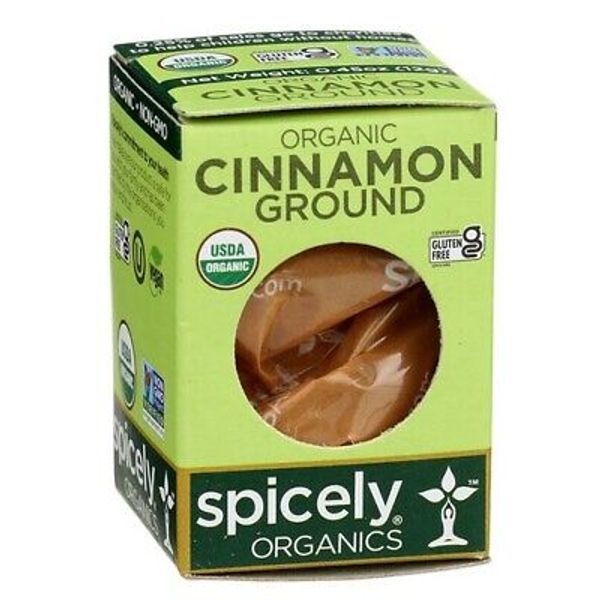 Organic Cinnamon Ground 0.45 Oz (Case Of 6)
