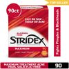 Stridex Medicated Acne Pads, Maximum Treatment, Moderate Acne, 90 ct