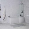 24 In Linear Shower Drain 304 Stainless Steel Rectangle Shower Floor Drain