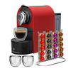 ChefWave Espresso Machine for Nespresso Compatible Capsule Holder Cups Red