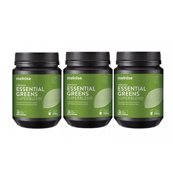 New Melrose Organic Essential Greens Powder 200g