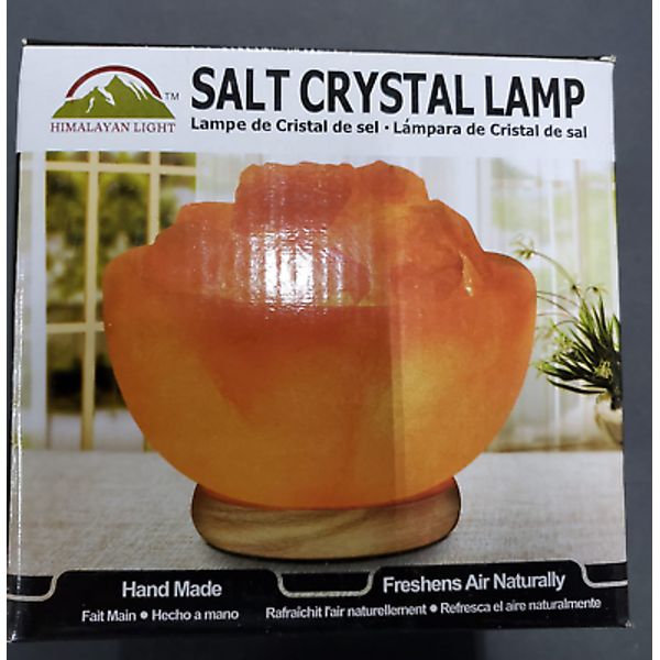 Natural Himalayan Crystal Rock Salt Lamp Air Purifier