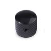 Metal Volume Tone Dome Knobs Volume Control Knobs for Electric Guitar Bass with Inner Hexagon Spanner Black, 4 Pcs