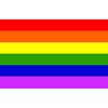CafePress Rainbow Pride Flag Rectangle Sticker Rectangle Bumper Sticker Car Decal