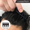 Vess VESA HO-500 Mesh Comb, Men's, Coarse, Pomade, Barber Style, Made in Japan