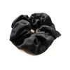 Hair Elastic Scrunchie Adult (A, Black, Solid)