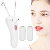 Cotton Thread Epilator Electric Cotton Thread Epilator Facial Epilator Hair Removal Machine Hair on Face & Chin[Pink]