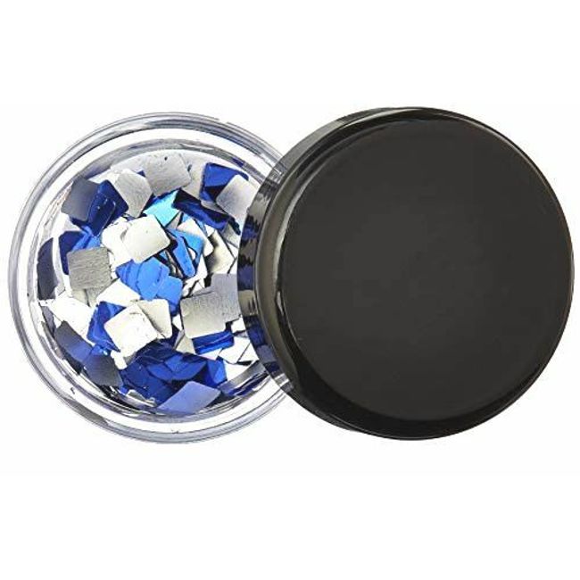 Decore Moi Squares Body Glitter, Blue, 11 Gram