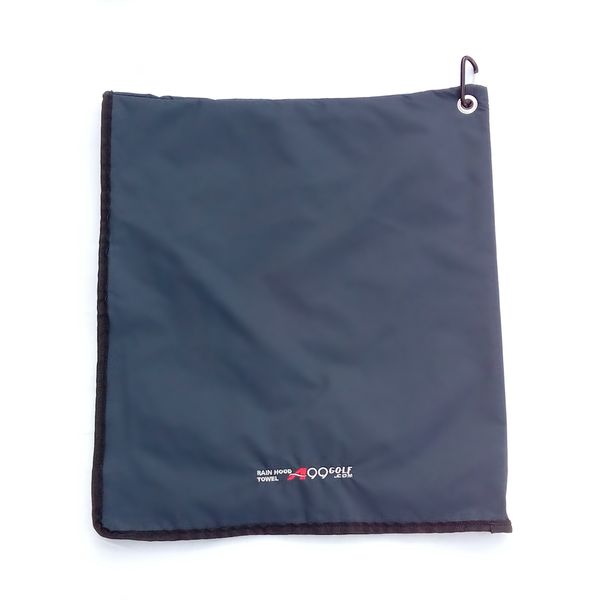 A99Golf Rain Hood Towel Waterproof Golf Towel Golf Bag Cover with Free Carabiner Clip w/Microfiber Towel 17 3/4" x 19 1/4" (Blue)