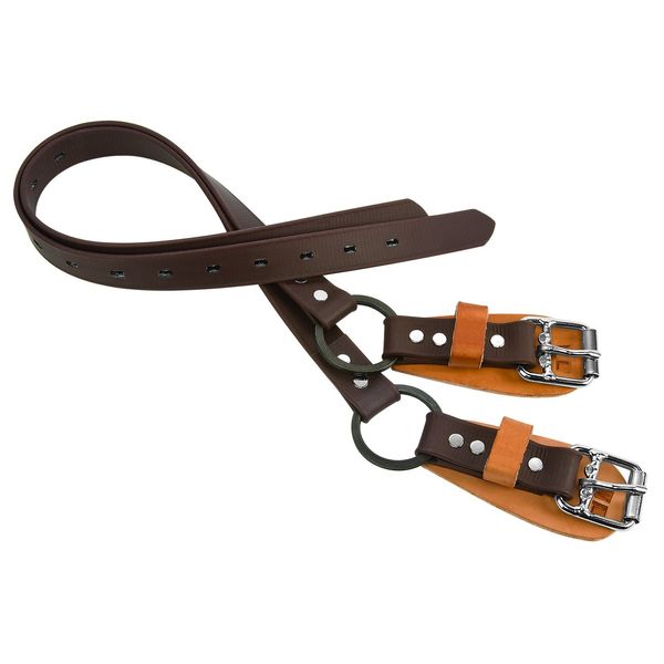 Weaver Arborist Split Ring Lower Climber Straps Yellow ,26"