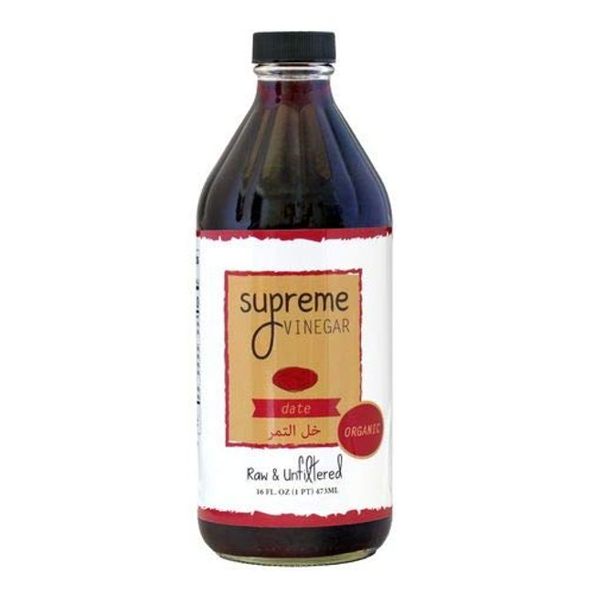 Supreme Organic Date Vinegar - 16 oz.