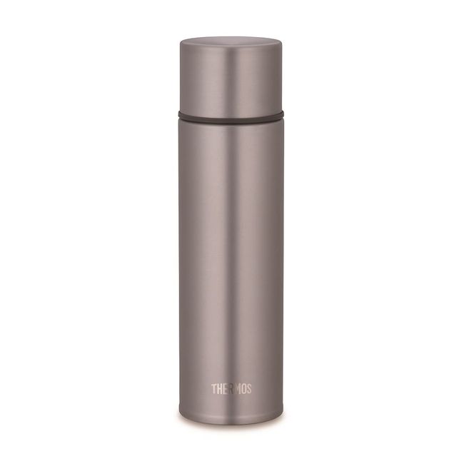 THERMOS FJN-500T Vacuum Insulated Titanium Bottle, 16.9 fl oz (500 ml), Titanium Grey (TGY)