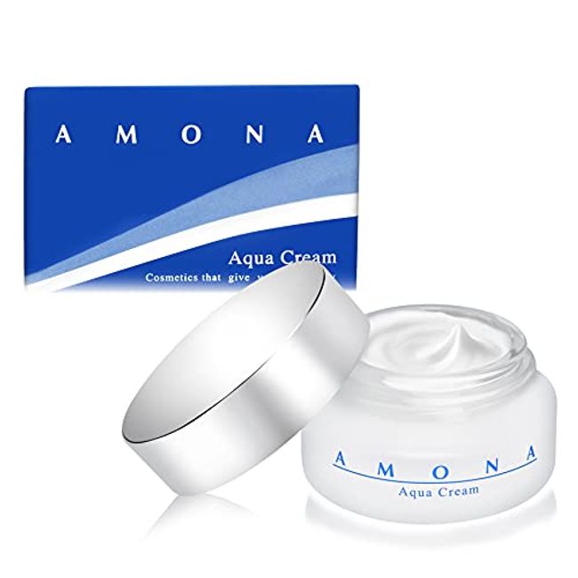 AMONA High Concentration Human Stem Cells, Moisturizing Cream, Deer Cream, Ceramide, EGF Vitamin C Derivative, Exosome, Aging Care, Additive-Free, Made in Japan, 1.1 oz (30 g)