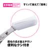 Kai Corporation KQ3034 Eyebrow Scissors with Comb (For Left Hand), Pink