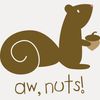 CafePress Aw Nuts Squirrel Unique and Funny Shot Glass