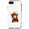 Smart Monkey with Glasses Case for iPhone SE (2020) / 7 / 8