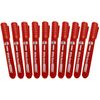 JMS we create smile Whiteboard Drywipe Bullet Tip Fast Drying Red Markers x 10 Pcs