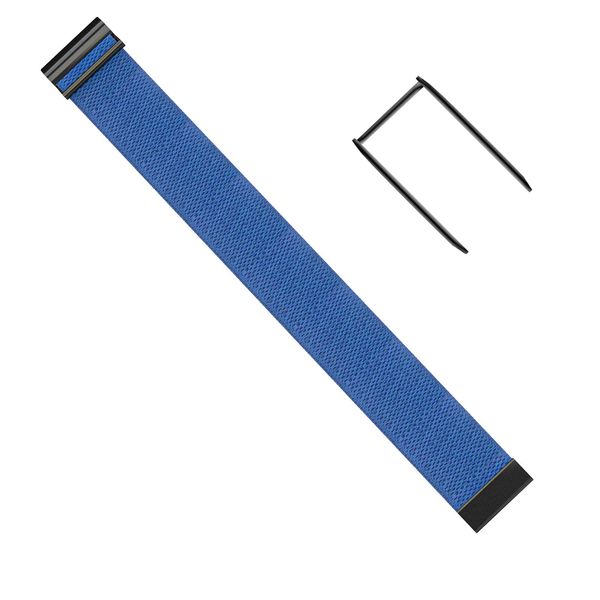 Fitcent Sport Elastic Wristband/Bicep Band, SuperKnit Wristband Compatible with Whoop 4.0 Whoop 3.0 Fitness Tracker Accessories with U Shape (Blue, 40cm)