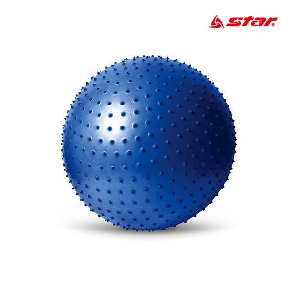 Winzi Commerce_Star Massage Gym Ball Blue 65cm Health Ball Yoga Ball Pilates Ball Exercise Ball_WINZI_CMMC, WinZI Commerce_Single Option