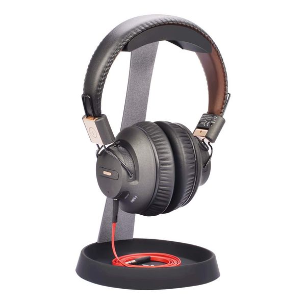 Avantree HS102 Kopfhörer-Halterung Halter Ständer, Stabil kopfhörerständer mit Kabelhalterung für Sennheiser, Sony, Audio-Technica, Bose, Beats, Gaming Headset, Metall & Silikon Tisch Headphone Stand