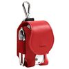 Zesty Golf Ball Case, Functional Player Golf Ball Pouch Golf Equipment Green Fork (Red, Regular)