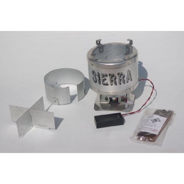 Sierra Stove Lightweight woodburning Backpacking Stove with Upgrade Kit