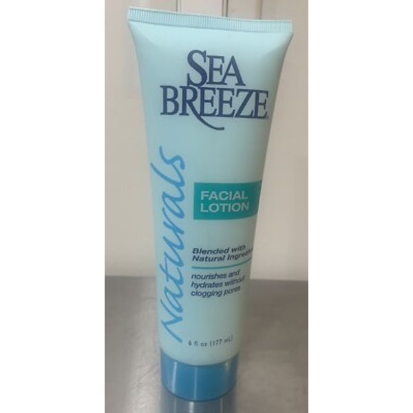 Sea Breeze Naturals Facial Lotion 6oz Sealed