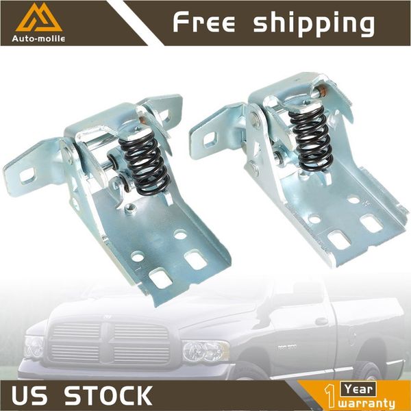 For 1994-2002 Dodge Ram 1500 2500 3500 Left & Right Side Door Hinge Upper 2Pcs