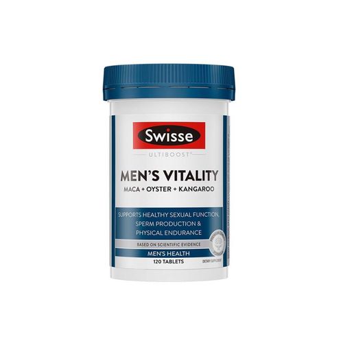 SWISSE- MEN'S VITALITY 120 TABLETS