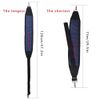 BIG TEETH Golf Bag Strap Single Padded Shoulder Strap Adjustable Thick Pad Straps Universal Replacement Quick Release (Blue with 2 clips)
