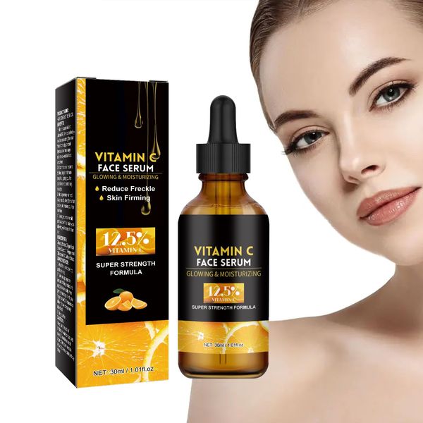 Face Serum With Vitamin C, Vitamin C Facial Serum Anti-Aging Serum Moisturising Brightening Facial Serum for a Radiant Skin Tone and Reduced Pores, 30ml