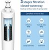 Replacement for 4396508,4396510,4392857,46-9010 Refrigerator Filter by Waterdrop