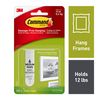 White 6 Sets/Pkg Command Medium Picture Hanging Strips 3M 17204