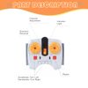 Helcdrx 16 PCS Technology Power Function Motor Set Remote Control Motor Kit Compatible with Technic Power Function Kit