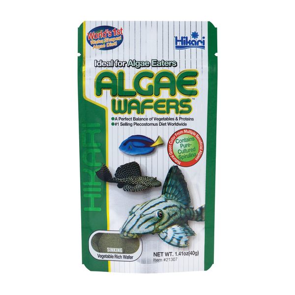 Target 1.41 oz Pleco Diet Spirulina Algae Food for Algae Eaters High in Vitam...