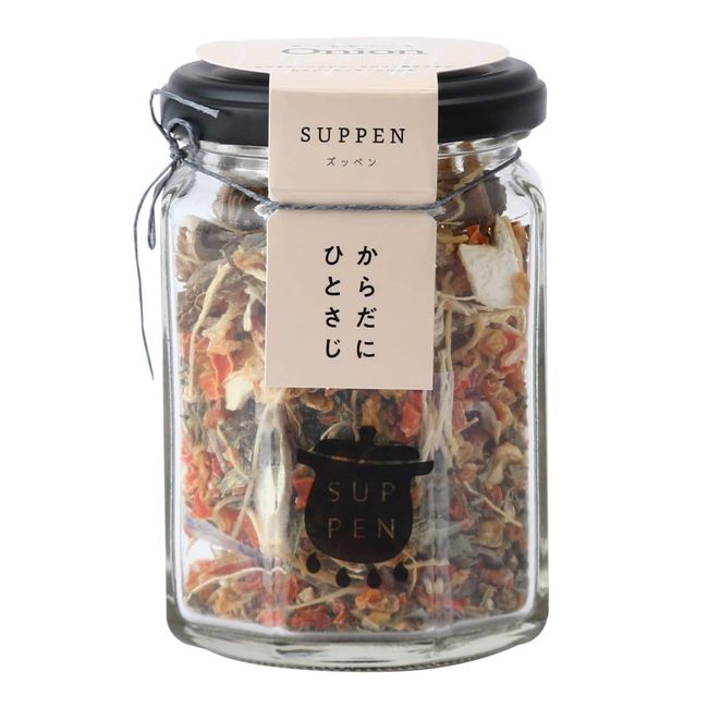 Zuppen Dried Celery is Delicious Dried Vegetables, Plenty of Onions, Bottle, 1.2 oz (35 g)