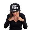 True Heads Mummys Boy Childrens Kids Black Snapback Hat Baseball Cap