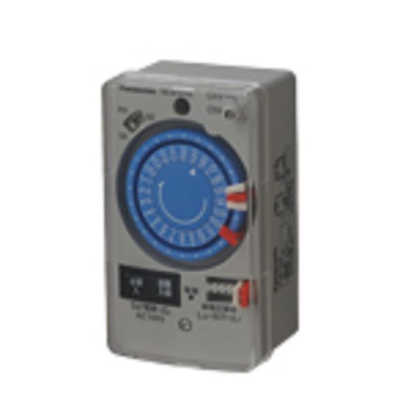 Panasonic TB18201N Box Type Time Switch, AC Motor Type, For AC200V, 24-Hour Type, One Circuit Type, Separate Circuit