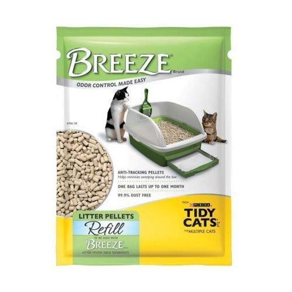 Tidy Cats Breeze Cat Litter Pellets, Refill 3.5 lb