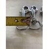 4Pcs Dog Leash Clasp Heavy Duty Snap Hooks Clips Pet Leashes Key Chain Spring