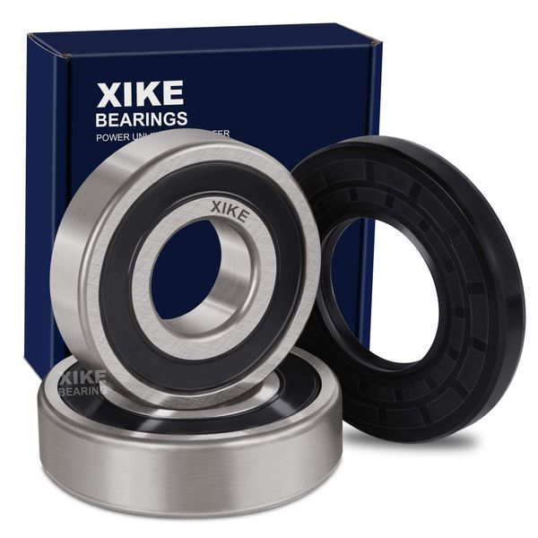 XiKe 131525500 Front Load Washer Tub Bearing ＆ Seal Kit, Rotate Quiet and Durable Replacement for Kenmore, Frigidaire, GE, 131275200, 131462800, 407639, AP2578105, B018HFK0A4 Etc.