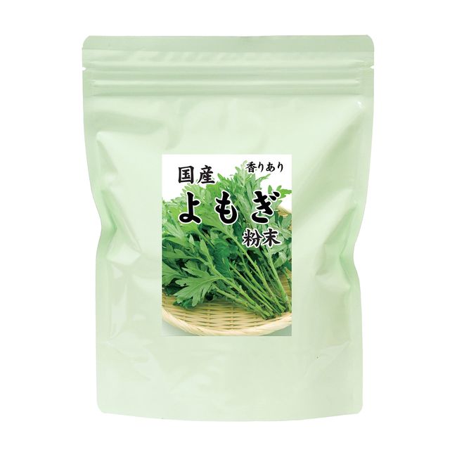 Natural Health Company Wormwood Powder, 3.5 oz (100 g), Made in Japan, Pesticide-Free, Additive-Free, Wormwood Powder, Tea, Hori, Bud Supplement