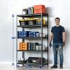 WORKPRO 5-Tier Storage Shelving Unit Heavy Duty Adjustable Garage Shelf 2180 LBS
