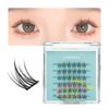 LASHIDOL False Eyelashes, For Partial False Eyelashes, Pine Extract, Self Natural, Popular, DIY, Reusable, Eye-Butt, Handmade, Premium Fiber, Natural (No. 06 Girly)