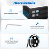 Digital Length Meter Counter Cable Wheel 110V Mechanical Length Counter Single Length Measure Tool with Control Function 0-999999